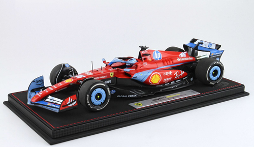 Las SF-23 Ferrari 1 Formula 2023 BBR 1/18 限定200個 Models BBR 1/18 SF-23 Ferrari Vegas Leclerc Charles GP ミニカー