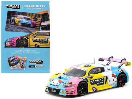 1/43 Tarmac Works 2023 Audi R8 LMS GT3 Evo II Macau GT Cup