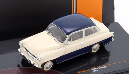 1/43 Ixo 1959 Skoda Octavia (Beige) Car Model