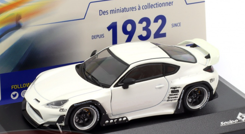 1/43 Solido 2022 Toyota GT86 Rocket Bunny (White) Diecast Car