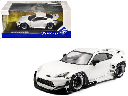 1/43 Solido 2022 Toyota GT86 Rocket Bunny (White) Diecast Car