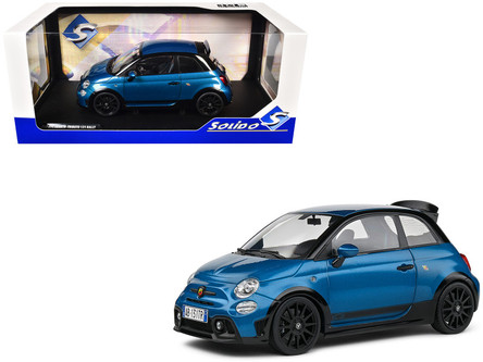 バズ様！ 1/18 Solido 2022 Fiat 695 Abarth Tributo 131 Rally (Blue) Diecast