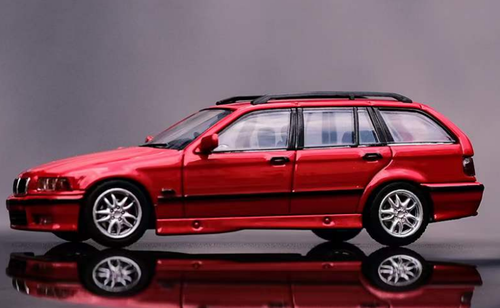 1/18 BMW 3シリーズ ツーリング ワゴン 赤 レッド 3er E36