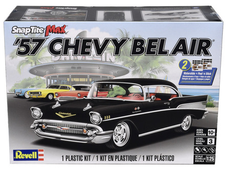 Level 3 Snap Tite Max Model Kit 1957 Chevrolet Bel Air 1/25 Scale