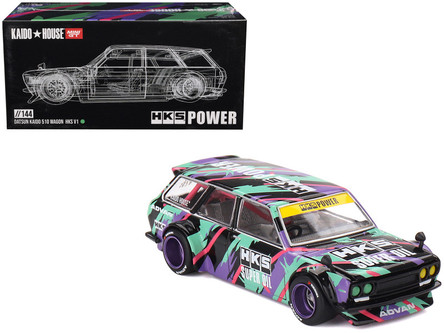 KAIDO HOUSE DATSUN 510WAGON ミニカー 花柄　チェイス KAIDO HOUSE DATSUN 510WAGON ミニカー 花柄 チェイス