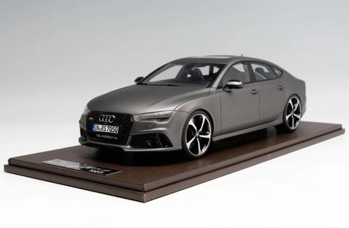 1/18 Motorhelix Audi RS7 (Matte Grey) Resin Car Model