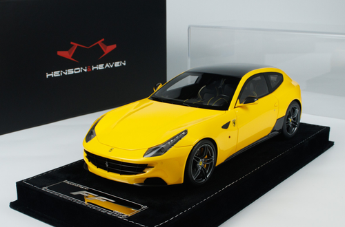 1/18 HH Model Ferrari FF V12 (Giallo Tristrato Yellow) Resin Car