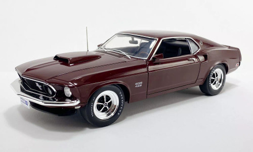 ドラゴンボールGT -THE出陣-超サイヤ人4ゴジータ　20点 1/18 ACME 1969 Ford Mustang Boss 429 (Royal Maroon Dark Red