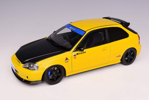 White OTTO EK9 | EK9 - 1/18 Model | LIVECARMODEL