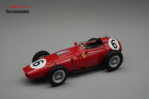 1/43 Tecnomodel 1960 Formula 1 Ferrari 246/256 Dino Germany 1/43 Tecnomodel 1960 Formula 1 Ferrari 246/256 Dino Germany