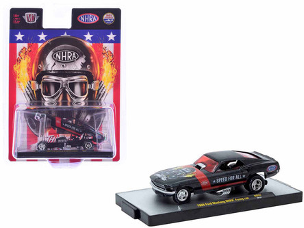 1/64 M2 Machines 1969 Ford Mustang NHRA Funny Car (Pearl Black