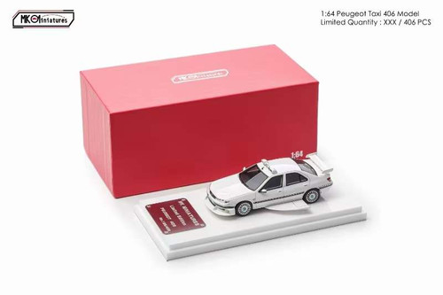【正規品】 プジョー406 1/64 キャラウィール mk ミニカー