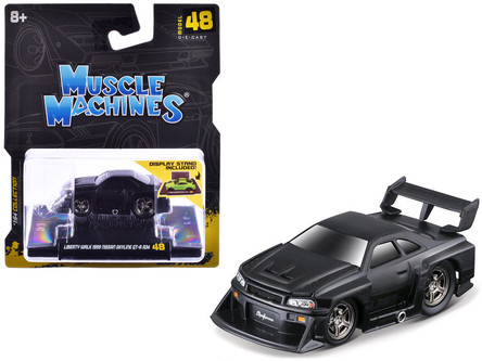1/64 Muscle Machines Liberty Walk 1999 Nissan Skyline GT-R R34