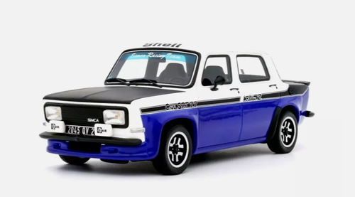 1/18 OTTO 1977 Simca 1000 Rallye 2 STR (Blue & White) Car Model
