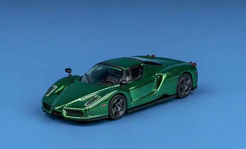 1/64 FY Ferrari Enzo (Chrome Carbon Green) Diecast Car Model