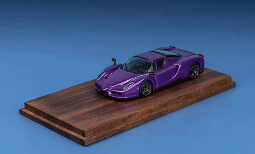 1/64 FY Ferrari Enzo (Chrome Carbon Purple) Diecast Car Model