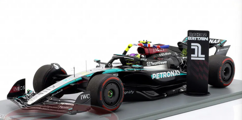 1/18 Spark 2024 Formula 1 Mercedes-AMG Petronas F1 W15 British GP