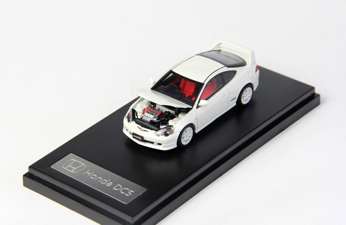 1/64 LCD Honda Integra Type-R DC5 (White) Diecast Car Model