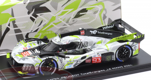 1/43 Spark Peugeot 9X8 No.93 PEUGEOT TOTALENERGIES Le Mans 24H