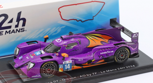 1/43 Spark Oreca 07 - Gibson No.14 AO by TF Le Mans 24H 2024 PJ