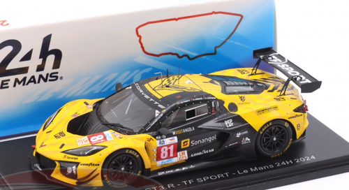 1/43 Spark Corvette Z06 GT3.R No.81 TF SPORT Le Mans 24H 2024 C
