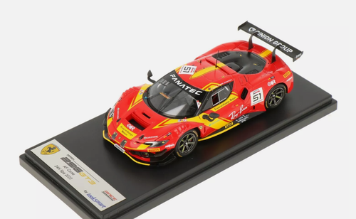 ミニカー LookSmart Ferrari 296 GT3 Car Guy 57 ミニカー LookSmart