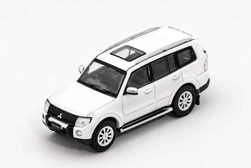 1/64 Shadow Pro Mitsubishi Pajero V97 (White) Diecast Car Model