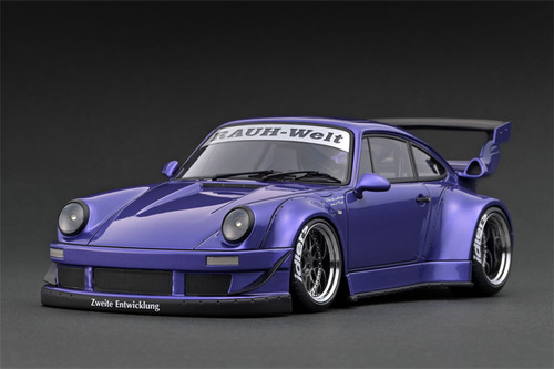 1/18 Ignition Model Porsche 911 930 RWB (Purple) Car Model 