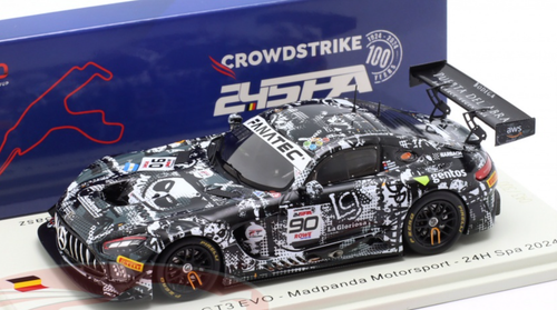 ミニカー 1/43 AMG GT3 No.2 GetSpeed 24H Spa 2021 Spark Mercedes AMG GT3, No.2, team GetSpeed, BWT, 24h Spa 2022, 1