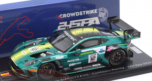 希少！1/43 spark R'ms vantage GT3 #762 Spark 1:43 Aston Martin Vantage AMR GT3 Evo #27 24h LeMans