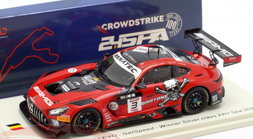 1/43 Spark Mercedes-AMG GT3 EVO No.3 GetSpeed Winner Silver class