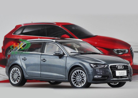 1 18 Audi A3 Sportback Grey Diecast Car Model