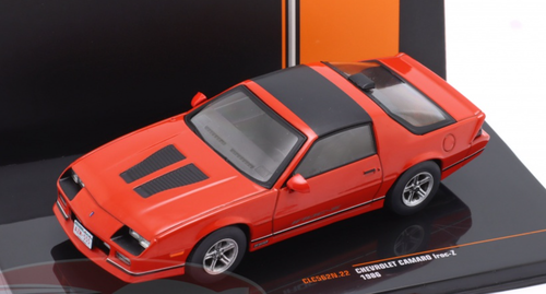1/43 Ixo 1986 Chevrolet Camaro Iroc-Z (Red) Car Model