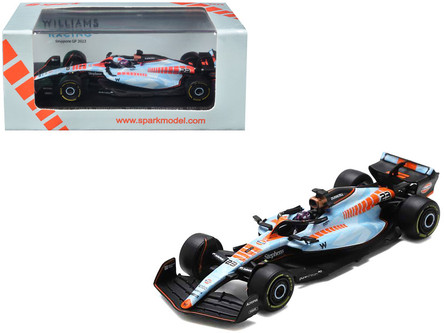 Spark 1:64 Alexander Albon Williams FW45 #23 8ème Britanique GP Formule 1 2023 Y353