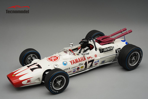 1/18 Tecnomodel Lotus 38 1965 500 Indy DNF Driver Dan Gurney Car