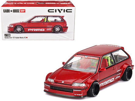 Kaido House x Mini GT Honda Civic EF Kaido Works V1 KHMG126