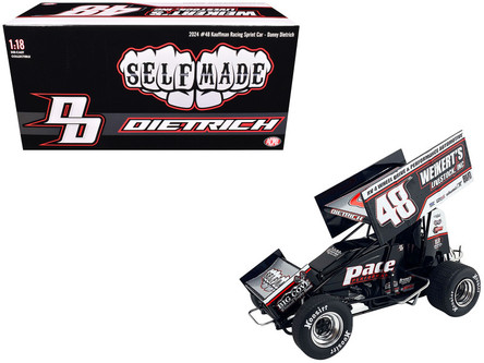 1/18 ACME 2024 #48 Weikert's Livestock Sprint Car Danny Dietrich