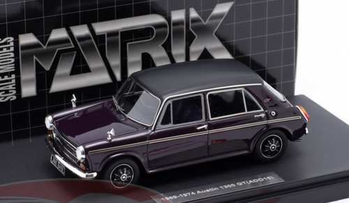 1/43 Matrix 1969-1974 Austin 1300 GT (Purple) Car Model