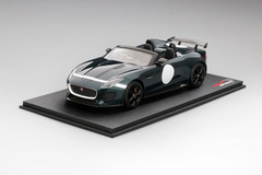 1/18 Top Speed Jaguar F-TYPE Project 7 British Racing Green Metallic Resin Car Model Limited