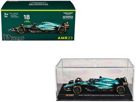 1/43 BBurago 2023 Formula 1 Lance Stroll Aston Martin AMR23 #18