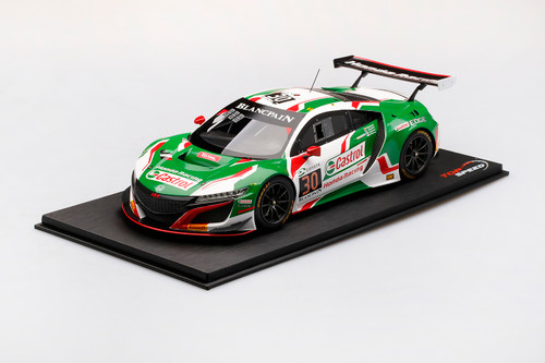 1/18 Top Speed Acura Honda NSX GT3 #30 2018 24Hr of Spa Castrol Hong Racing  Resin Car Model