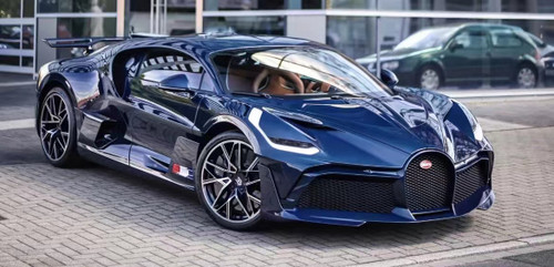 1/18 HH Model Bugatti Divo (Blue Carbon) Resin Car Model
