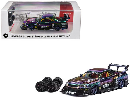 ミニカー LB-ER34 SUPER SILHOUETTE NISSAN SKYLINE 6-1__87687.1724902532.500.333.