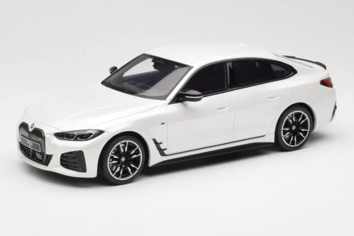 1/18 OTTO 2021 BMW i4 M50 (White) Car Model - LIVECARMODEL.com