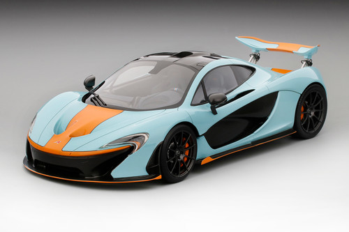 TRUESCALE TSM134320 Echelle 1/43 McLAREN P1 MONDIAL DE L'AUTOMOBILE 2012 ORANGE