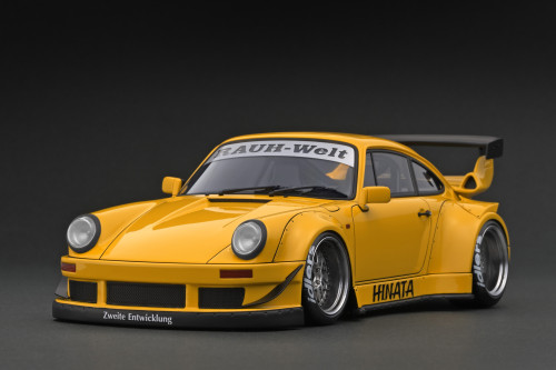 1/18 Ignition Model Porsche 911 RWB 930 (Yellow) Car Model 