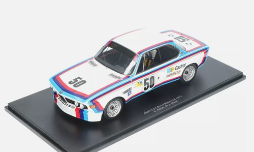 1/18 Spark 1973 BMW 3.0 CSL #50 24h LeMans BMW Motorsport Chris