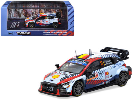 1/64 Tarmac Works 2024 Hyundai i20 N Rally1 Hybrid Rallye