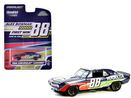 1/64 Greenlight 1969 Chevrolet Camaro Alex Bowman, Hendrick