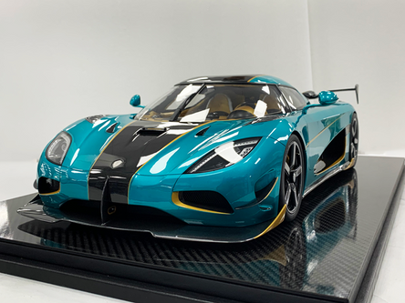 1/8 Frontiart Koenigsegg Agera RSR 7122 (Ocean Blue) Car Model